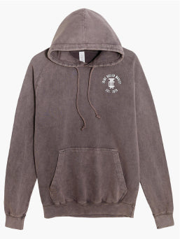 Vintage Wash Flagship Logo Hoodies